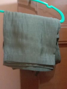 Olive Green Printed Kurti