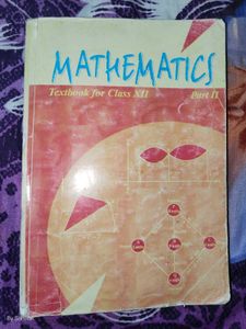 NCERT mathematics class XII Textbook