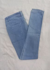 Korean Fashion Girl Slim Denim Pencil Pants