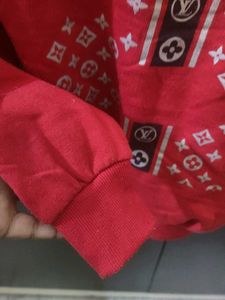 Cute Red Kids Sweatshirt