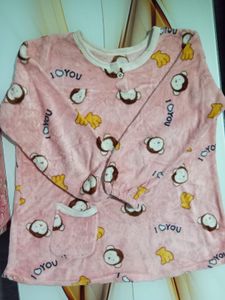 Cute Monkey Print Top