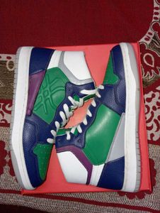 united colors of Benetton textured sneakers