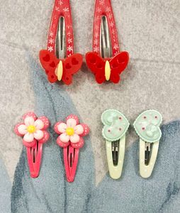 Cute Hair Clips - Set of 6