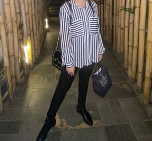 Striped Button-Down Shirt