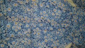 Blue Floral Midi Dress