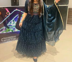 Elegant Embroidered gown