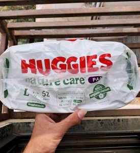 Huggies Nature Care Pants, Large Size 52 Count