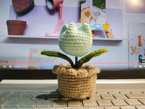 Handmade Crocheted Flower