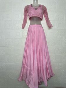 SATIN LEHENGA CHOLI