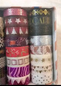 Designer Washi Tapes pack of 24