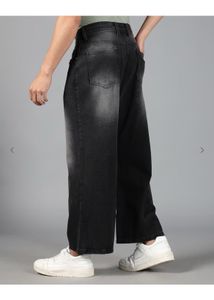 Wide Leg Denim Jeans