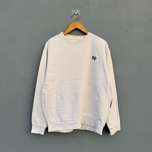 White 'gp' Sweatshirt
