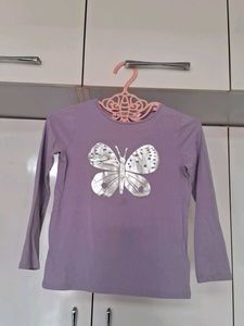 H&M Full Sleeves Girls Tshirt