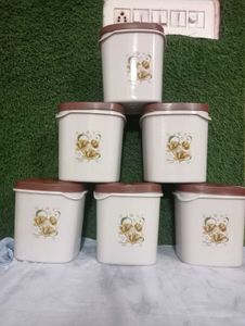 Kitchen Containers 6 Pcs
