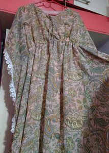 Paisley Print Kaftan Dress in 320 rs