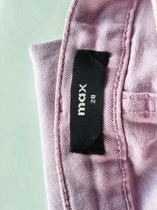 Lilac/ Lavender Straight Leg Jeans