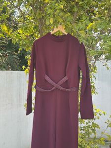 Madame Maroon Jumpsuit ❤️‍🔥