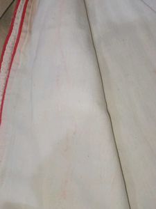 White&amp;Red Embroidered Kurti Set.