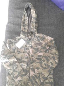 Camouflage Print Jacket for boys