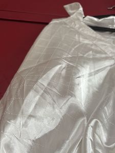 White Satin Style Top