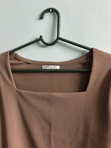 Square Neck Crop Top