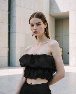 SHIEN Chic Black Tube Top