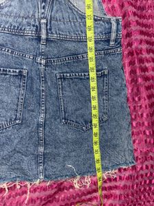 Denim Overall Dress