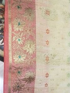 New Golden Colour Saree