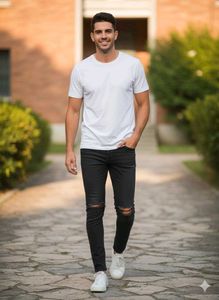 🎧Ripped Knee Jeans🎧