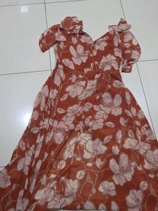 Floral Print Midi Dress