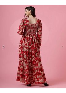 Floral Print Maxi Dress