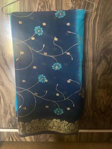 Georgette Silk Saree (Without Blouse)