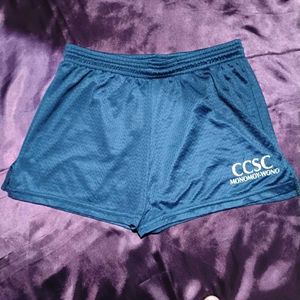 Blue Meshy Shorts Unisex