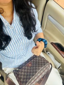 Striped White-blue Shirt