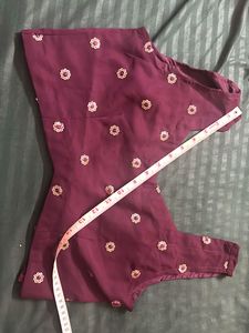 Wine Coloured Coord Set Ethnic