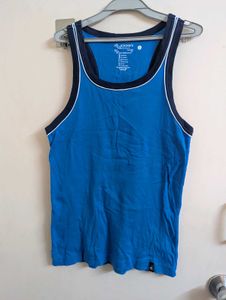 Jockey Blue Tank Top