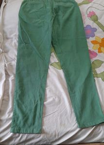 Elasticated Green Pant