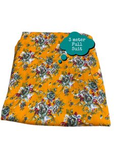 Unstitched Delta Cotton Suit Fabric