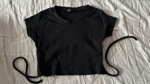 Shein Tie Back Top