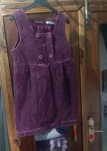 Valvet Dress Under 4 To 6 Years