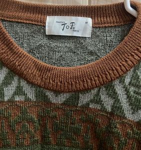 Vintage Japenese Patterned Sweater
