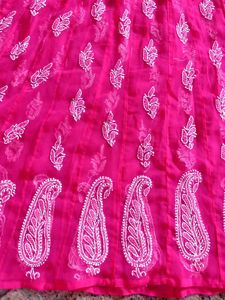 56 Kali Original Chikankari Flayer Kurti With Inne