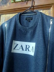 Zara Man Grey Sweatshirt