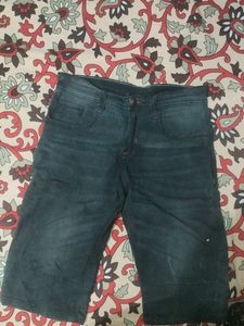 Men's Denim Bermuda Shorts