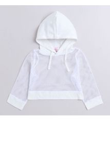 Hopscotch Girl white and red solid top pant set