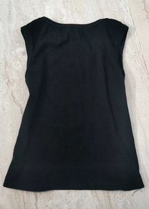 Classic Bow Black Tank