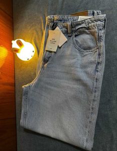H&amp;M Blue Wide Leg Jeans