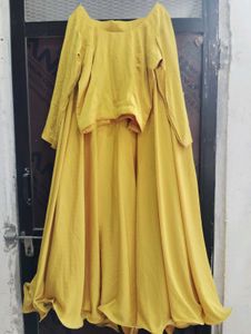 Yellow Lehenga Choli Set