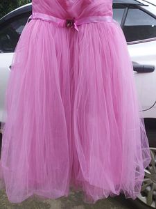Pink Tulle Party Dress