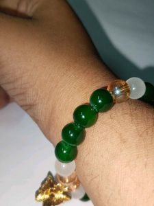 Butterfly Glass Beaded Bracelet